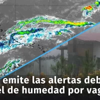 COE emite las alertas para la República Dominicana por el alto nivel de humedad por efecto de una vaguada
