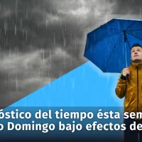 Pronóstico del tiempo para ésta semana en Santo Domingo actualizado 28/05/24, sale onda tropical pero siguen efectos de vaguada