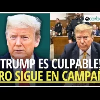 Trump es hallado culpable de 34 cargos penales pero mantendrá aspiraciones presidenciales