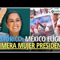 Histórico: México elige a primera mujer presidenta, de la alianza gobernante que encabeza MORENA