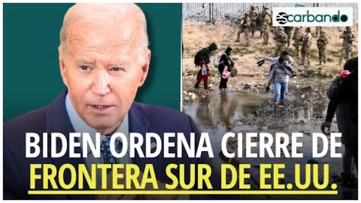 Biden ordena cierre de la frontera sur de EE.UU. ¿Fin de la “Vuelta por México?