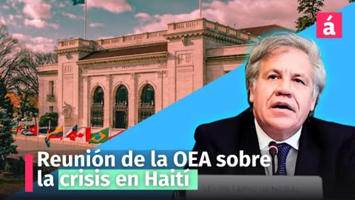 Reunión de la OEA sobre el caso de la crisis en Haití