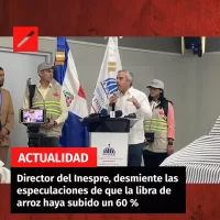 Director del Inespre, desmiente las especulaciones de que la libra de arroz haya subido un 60 %