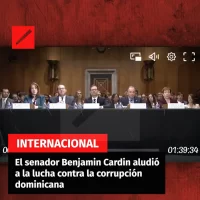 El senador Benjamin Cardin aludió a la lucha contra la corrupción dominicana