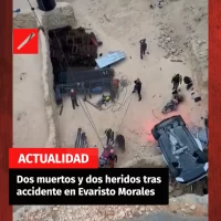 Dos muertos y dos heridos tras accidente en Evaristo Morales