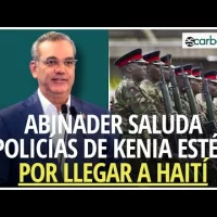 Abinader en La Semanal: saluda que policías de Kenia estén por llegar a Haití