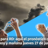 Clima en República Dominicana ¿Cuál es el pronóstico del tiempo para hoy miércoles y mañana jueves 27 de junio?