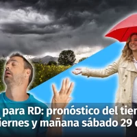 Clima en República Dominicana: el pronóstico del tiempo para hoy y mañana sábado 29 de junio. Atención a onda tropical