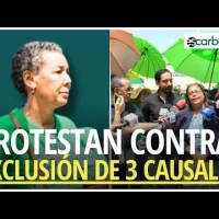 Protestan contra proyecto de Código Penal que excluye las 3 causales