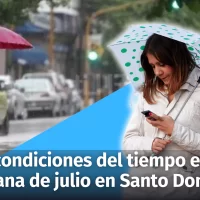 Clima: informe del tiempo en Santo Domingo para ésta primera semana del mes de julio