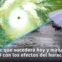 Clima: Informe del tiempo en República Dominicana. Cuáles serán los efectos del huracán Beryl hoy 2 y mañana 3 de julio