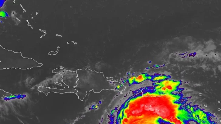Onamet: El huracán Beryl crece a la categoría 5, sus efectos indirectos puedan sentirse sobre República Dominicana