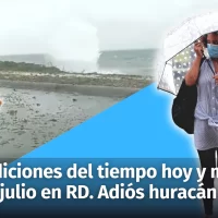 Clima: condiciones del tiempo de hoy miércoles y mañana 4 de julio en República Dominicana