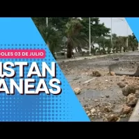 Huracán Beryl causa daños mínimos en RD