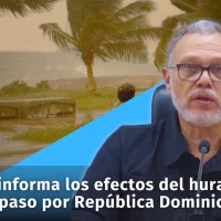 Reporte del COE de los efectos causados por el huracán Beryl en la República Dominicana