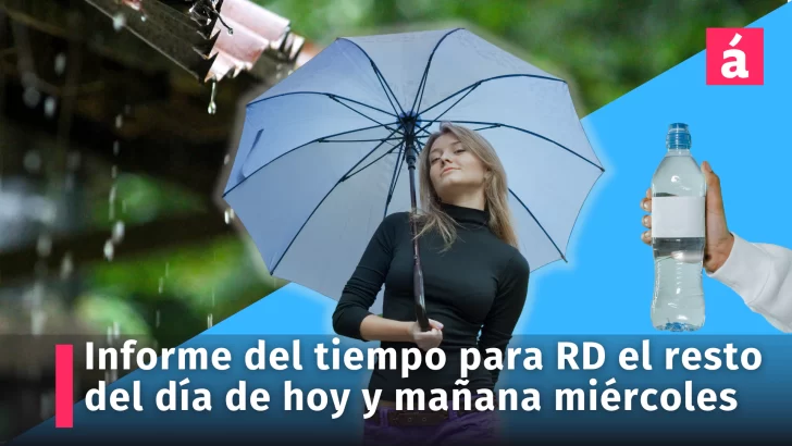 Clima: informe del tiempo para hoy martes 9 y mañana miércoles 10 de julio en República Dominicana (actualizado a las 12:00pm)