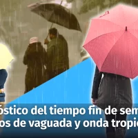 Clima en República Dominicana: en la tarde/noche de hoy y para mañana domingo, las condiciones del tiempo afectadas por vaguada y onda tropical (actualizado a la 1:00pm)