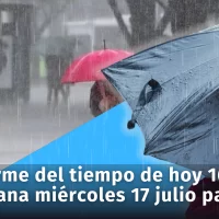 Clima en la República Dominicana: aquí los detalles del pronóstico del tiempo para hoy martes y mañana miércoles 17 de julio