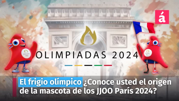 ¿Conoce usted el origen de la mascota de los JJOO París2024?