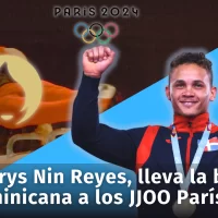 Audrys Nin Reyes, lleva la bandera dominicana y va tras medalla de oro a las Olimpiadas París 2024