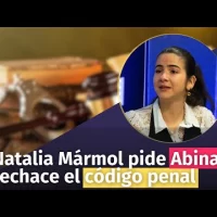 Natalia Mármol pide Abinader rechace el código penal