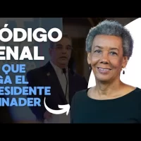 Sergia Galván dice Código Penal depende de lo que diga el Palacio Nacional y el presidente Abinader