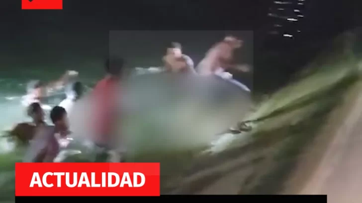 Recuperan cadáver de adolescente se ahogó en canal riego Santiago Oeste