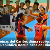 Las reinas del Caribe, dignas representantes de la República Dominicana en Olimpiadas París 2024