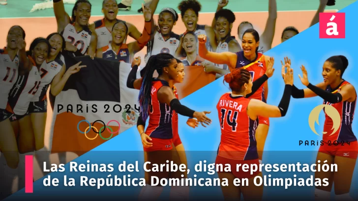 Las reinas del Caribe, dignas representantes de la República Dominicana en Olimpiadas París 2024
