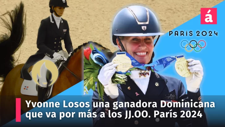 Yvonne Losos de Muñiz una ganadora, orgullosamente dominicana, que va por más a París 2024