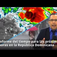 Pronóstico del tiempo en República Dominicana para las próximas 24 horas