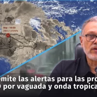 COE emite las alertas meteorológicas para República Dominicana por incidencia de vaguada y onda tropical