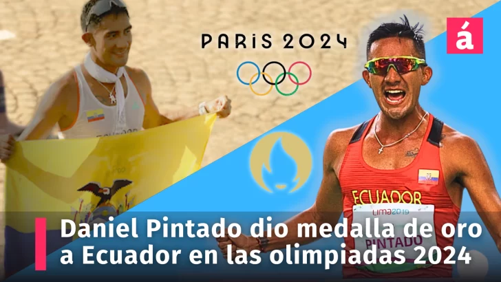 Oro para Ecuador en las Olimpiadas en París 2024 a través de Daniel Pintado