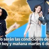 Clima: Informe del tiempo para República Dominicana hoy lunes y mañana martes 6 de agosto