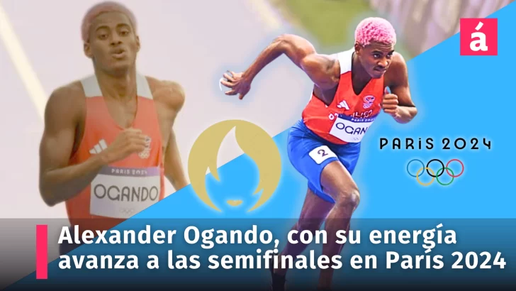 Atleta Alexander Ogando de la República Dominicana, con su energía avanza a las semifinales en las Olimpiadas París 2024