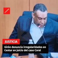 Girón denuncia irregularidades en Cestur en juicio del caso Coral