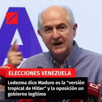 Ledezma dice Maduro es la versión tropical de Hitler y la oposición un gobierno legítimo