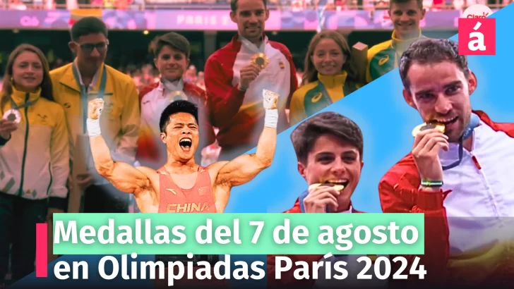 Medallero en las olimpiadas de hoy 7 de agosto. Cómo les fue a los latinos en Olimpiadas París 2024