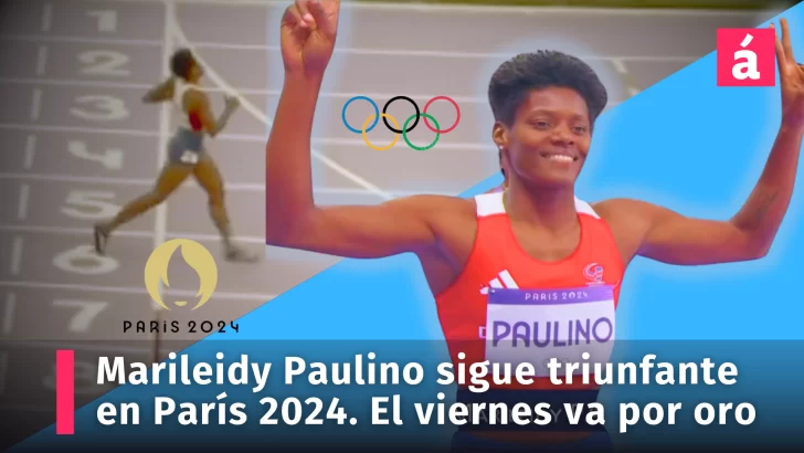 Marileidy Paulino sigue como la reina de los 400 metros al pasar a la final en París 2024. El viernes va por la medalla de oro