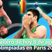 Medalleros en las olimpiadas París 2024, hoy 08 de agosto, camino a la recta final