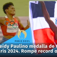 Marileidy Paulino gana oro. Disfrute el mágico momento cuando rompe record olímpico en París 2024