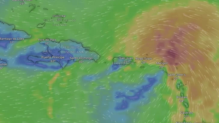 Tormenta Tropical Ernesto: En vivo la trayectoria en el Caribe y su efecto en República Dominicana