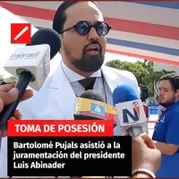 Bartolomé Pujals asistió a la juramentación del presidente Luis Abinader