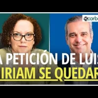 Miriam Germán acepta continuar en la Procuraduría tras petición de Abinader