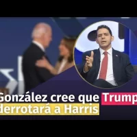 González cree que Trump derrotará a Harris