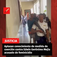 Aplazan conocimiento de medida de coerción contra Edwin Gerónimo Mejía acusado de feminicidio