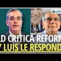 El PLD critica proyecto de reforma constitucional, y Luis le responde