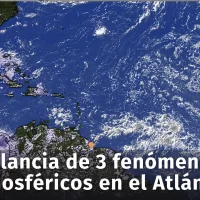 En vigilancia 3 potenciales fenómenos atmosféricos que afectarían el Golfo de México, el Caribe y la Florida