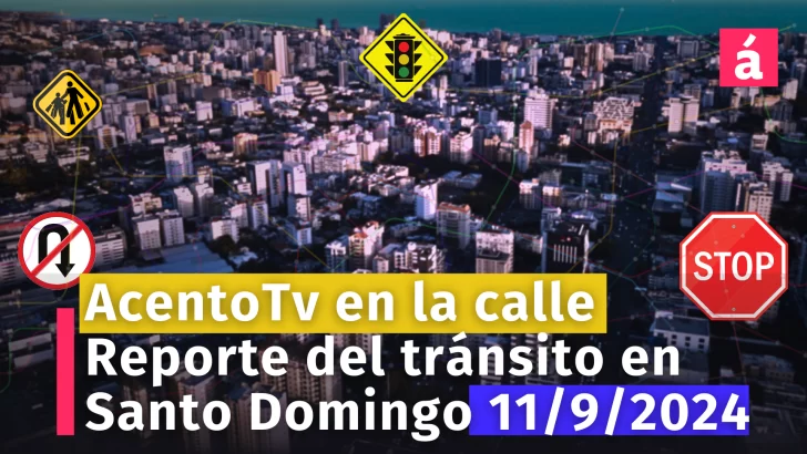 AcentoTv en la calle 11/9/24: reporte del tránsito en la Av. Abraham Lincoln Sur/Norte y Norte/Sur grabado 5:00 pm