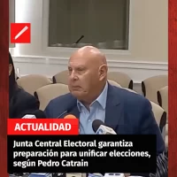 Junta Central Electoral garantiza preparación para unificar elecciones, según Pedro Catrain